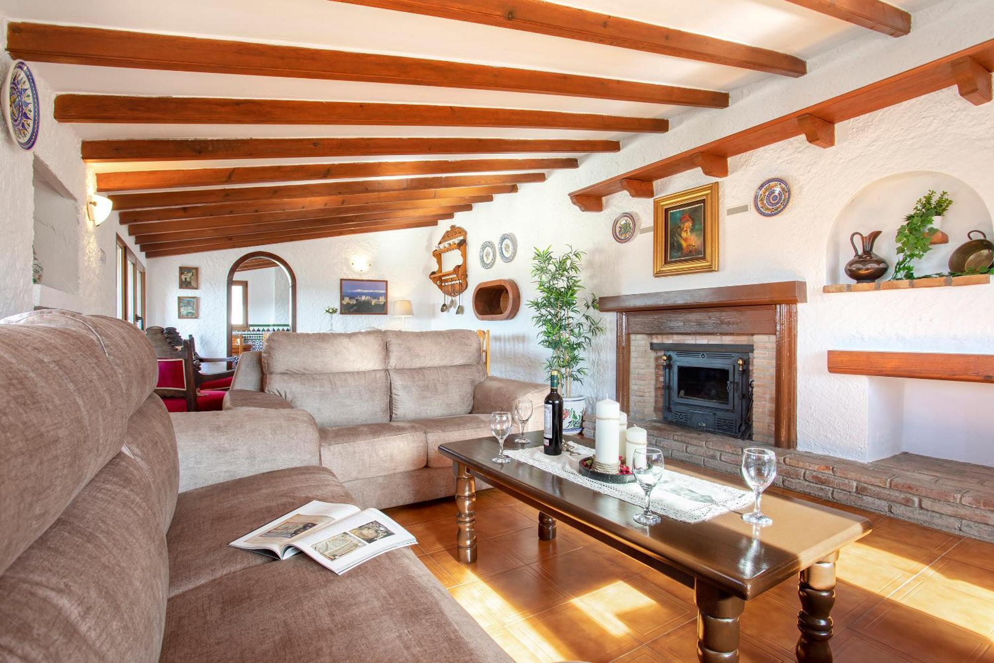 Casa Jardin Del Olivar Con Piscina Privada Alcaucín Exteriör bild