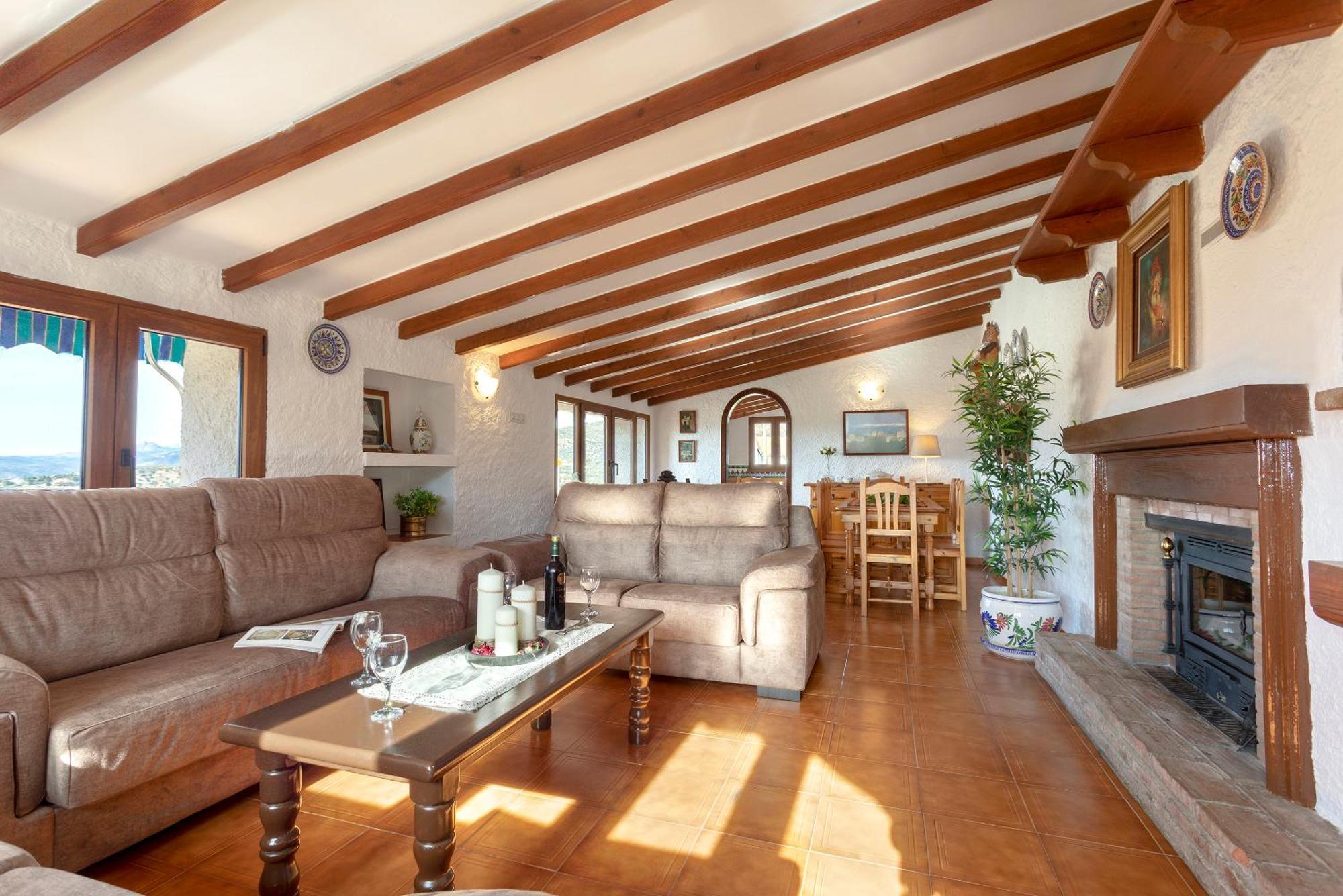 Casa Jardin Del Olivar Con Piscina Privada Alcaucín Exteriör bild