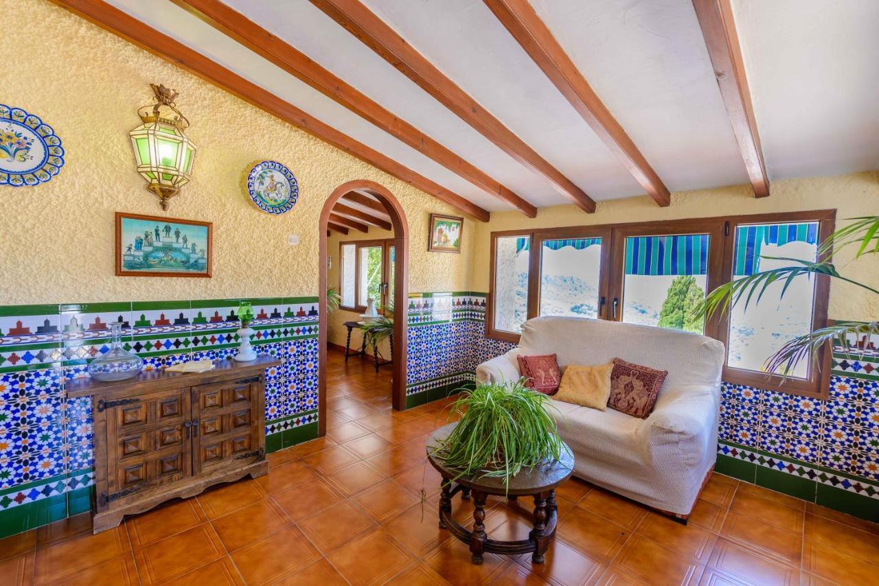Casa Jardin Del Olivar Con Piscina Privada Alcaucín Exteriör bild