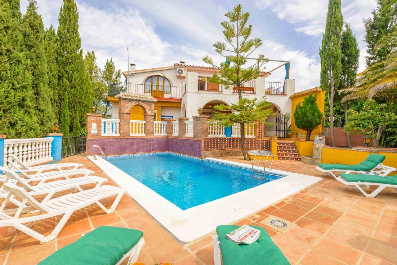 Casa Jardin Del Olivar Con Piscina Privada Alcaucín Exteriör bild