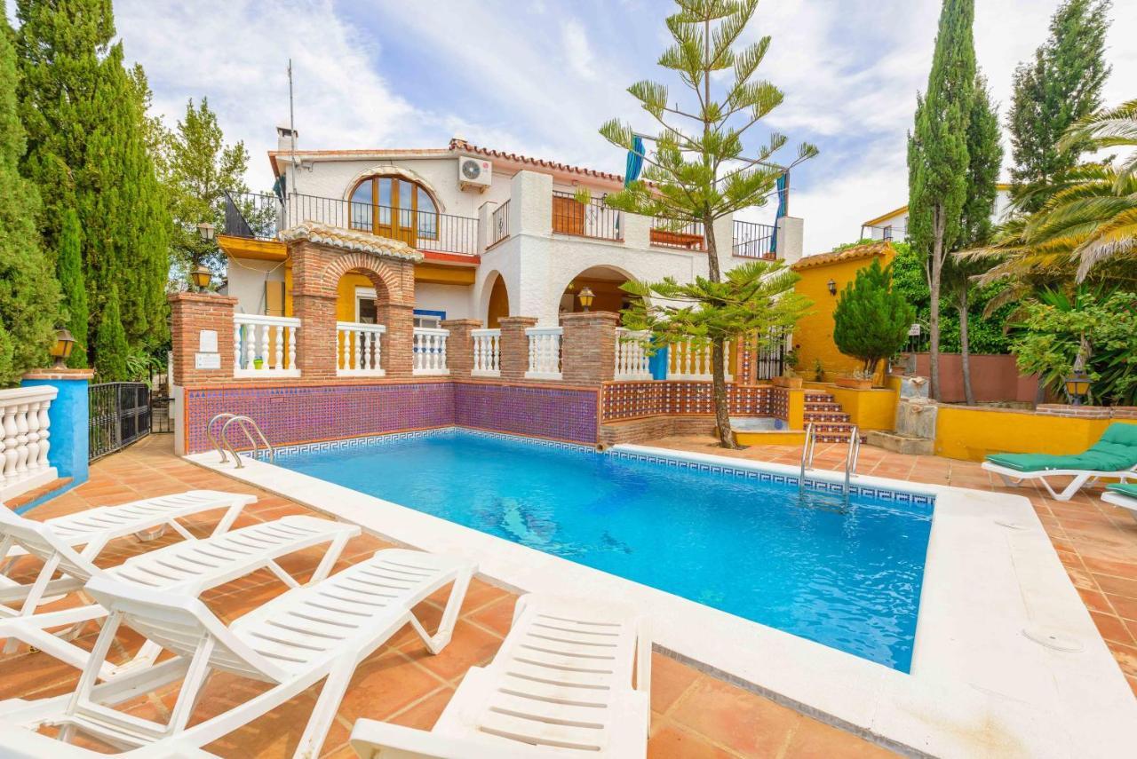 Casa Jardin Del Olivar Con Piscina Privada Alcaucín Exteriör bild